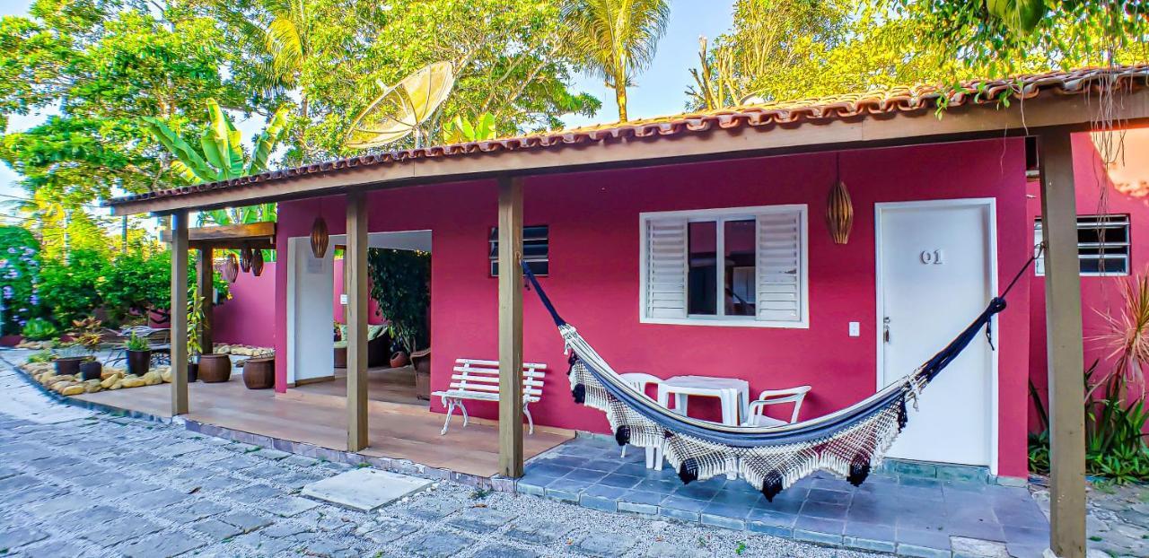 Pousada Vila Aconchego - Rede Bem Bahia Coroa Vermelha Bagian luar foto
